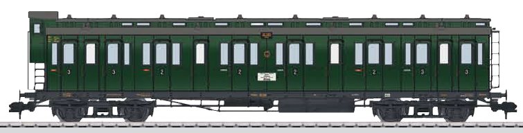 DRG Passenger Car 2nd/3rd class (L)