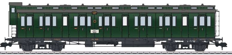 DRG Passenger Car 2nd class (L)