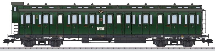 DRG Passenger Car 3rd class (L)