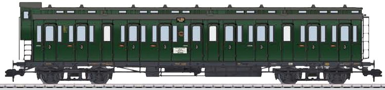 DRG Passenger Car 3rd class (L)