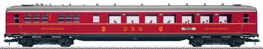 DB Skirted Passenger Dining Car