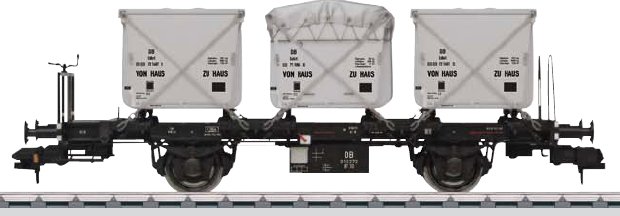 DB Flat Car with Containers (L)