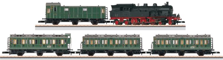 DB Commuter Service Train Set