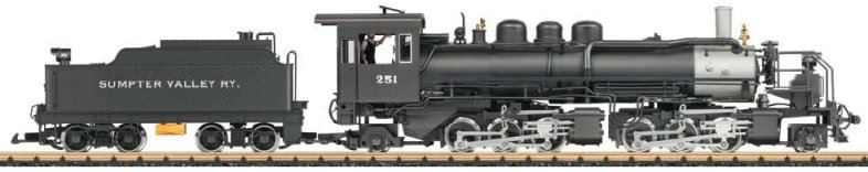 Sumpter Valley Mallet Heavy Steam Locomotive