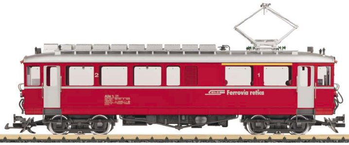 RhB cl ABe 4/4 Powered Rail Car