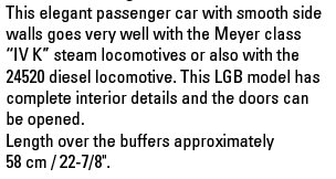 DR Passenger Car Road No 970-541