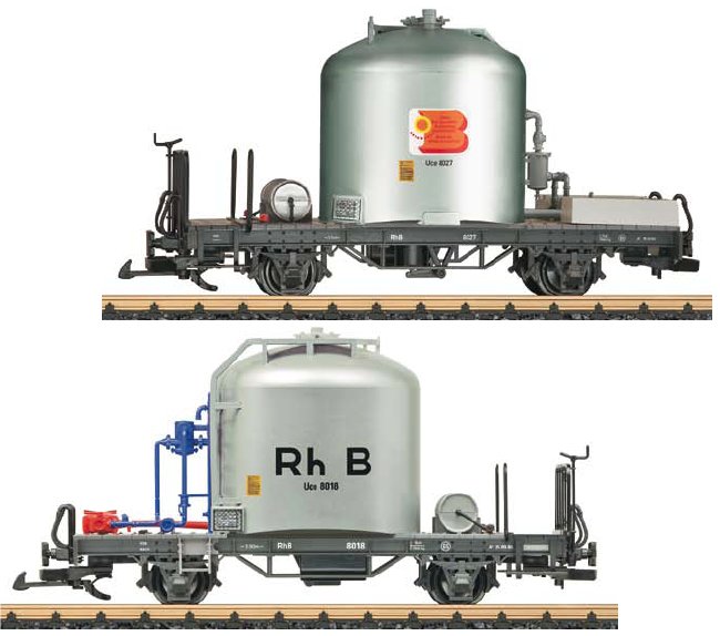 RhB Cement Silo 2-Car Set