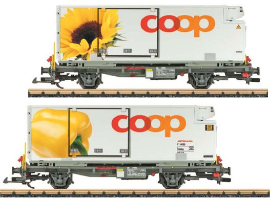 RhB Coop Container 2-Car Set