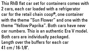 RhB Coop Container 2-Car Set