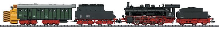 Digital Steam Powered Rotary Snow Plow Train Set (L)