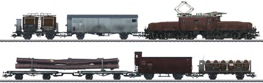 Switzerland Weathered Train Set