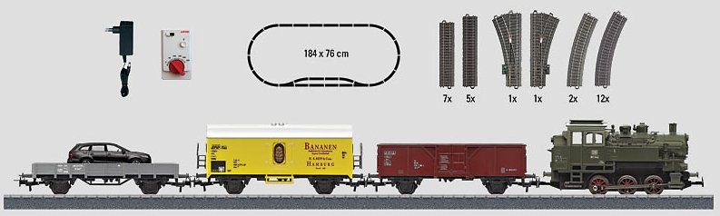 Freight Train Starter Set w/Basic Digital Controller