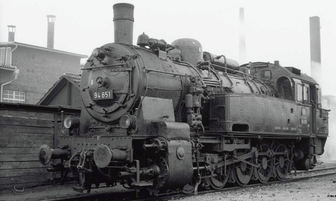 DB cl 94.5-18 Tank Locomotive with Sound