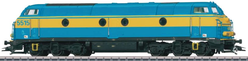 SNCB/NMBS cl 55 Diesel Locomotive