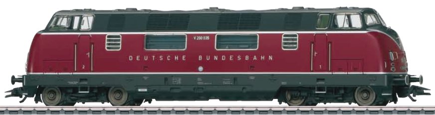 DB cl V 200.0 Diesel Locomotive