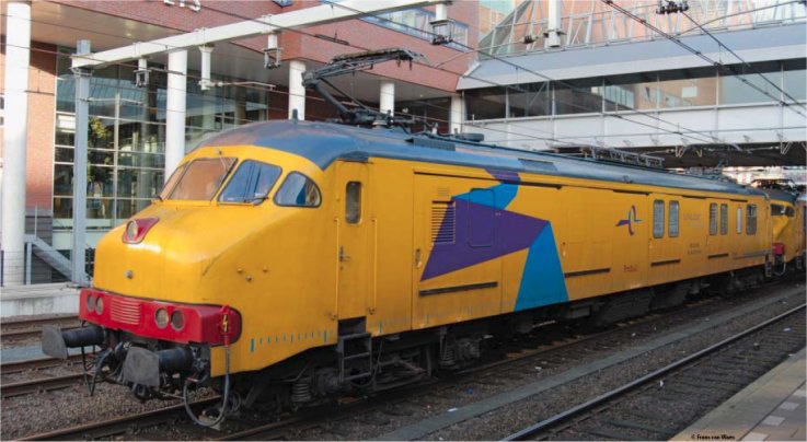 NS (Dutch) BRT 08 JIM Eurailscout Electric Powered Rail Car