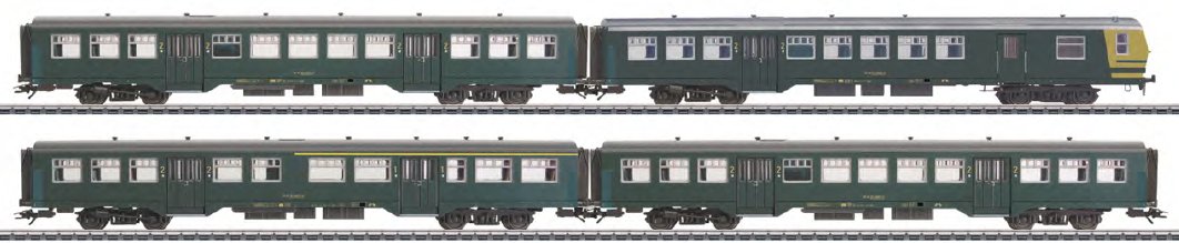 SNCB/NMBS Commuter 4-Car Set