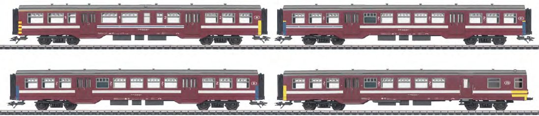 SNCB/NMBS Commuter 4-Car Set