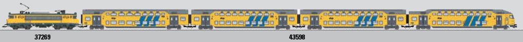 NS Bi-level 4-Car Set