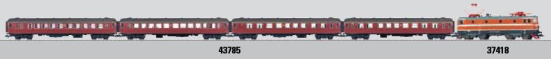 SJ Passenger 4-Car Set