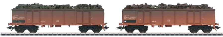 FS (Italy) High Side Gondola 2 Car Set