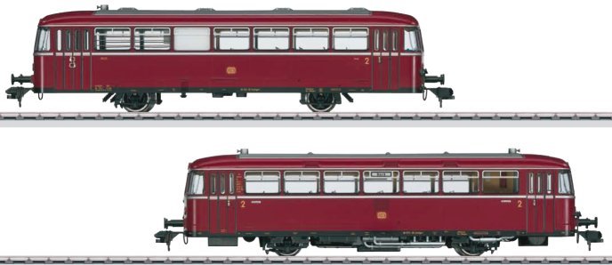 Dgtl DB VT 98.9 Railbus amd VS 98.0 Control Car