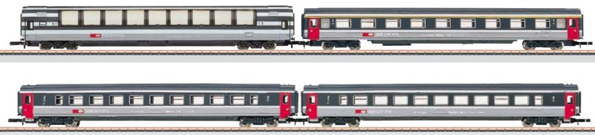 SBB Eurocity 4-Car Set