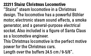 Stainz Christmas Locomotive