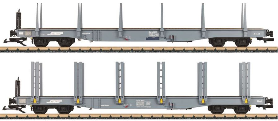 RhB Typ Sp-2 Stake Car Set