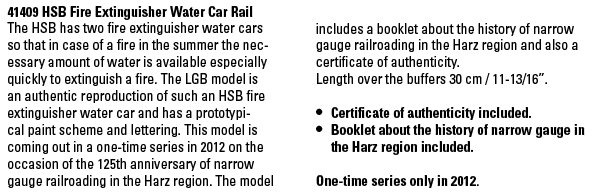 HSB Fire Extinguisher Water Car