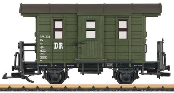 DR (German State Railroad) Baggage Car