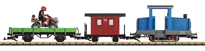 Toy Train Basic Large Railroad Starter Set