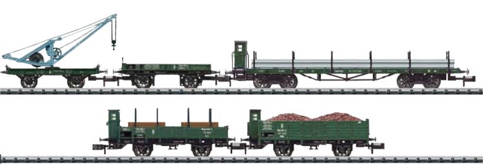 K.Bay.Sts.B. Freight 5-Car Set