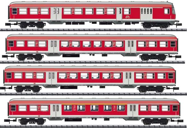 DB AG Rotlinge 4-Car Set