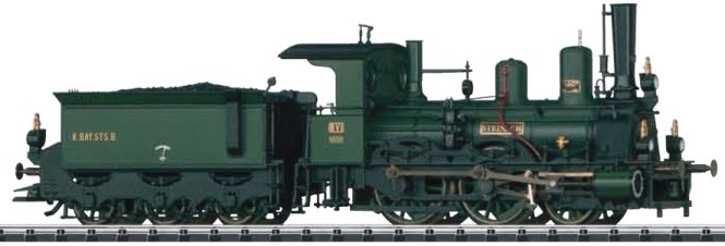 Dgtl K.Bay.Sts.B Old-Timer Steam Locomotive