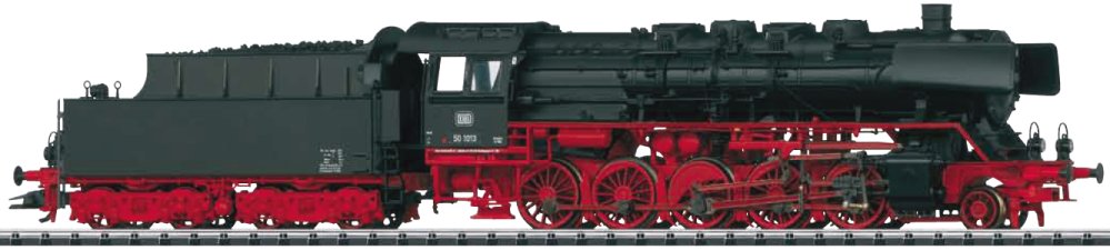 Dgtl DB cl 50 Steam Locomotive with a Tender, with Sound