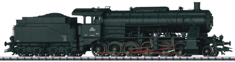 Dgtl BB cl 659 Steam Locomotive with Tender