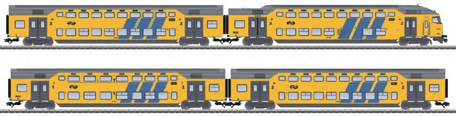 NS Bi-level 4-Car Set