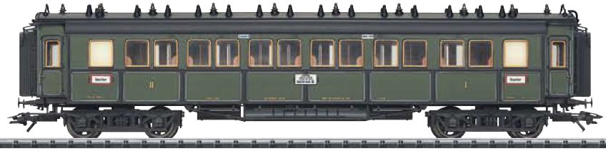 K.Bay.Sts.B. 1st/2nd class Express Train Passenger Car