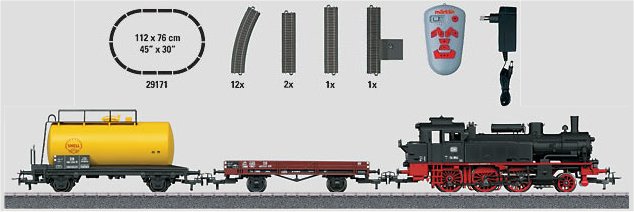 Freight Train with a Class 74 Starter Set.