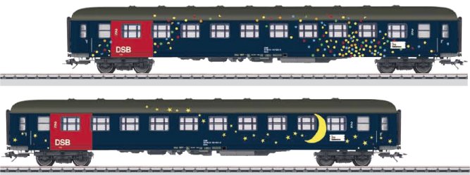 DSB (Denmark) Passenger Car Set.