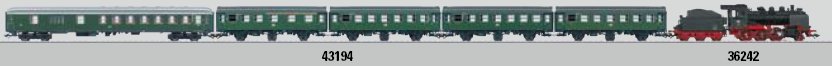 DB Passenger Car Set