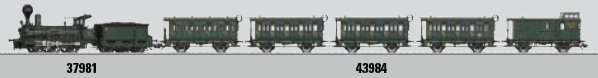 K.Bay.Sts.B. Passenger Car Set