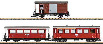 FO (Furka Oberalp) Passenger Car Set
