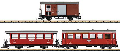 FO (Furka Oberalp) Passenger Car Set