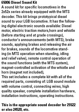 Diesel Sound Kit