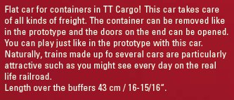 Flat Car for Containers