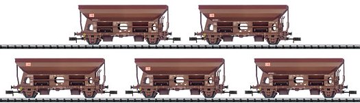 Side Dump Car Freight Car Set.