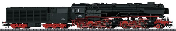 DRG Class 53 Borsig Steam Locomotive with a Tender.