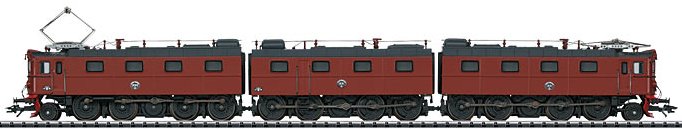 SJ (Sweden) class Dm3 Heavy Ore Electric Locomotive.